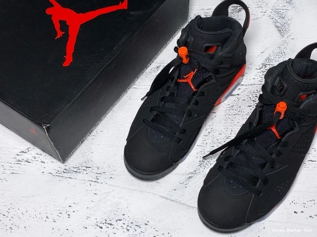 Retro Air OG 6 Infrared 384664-060 Black Jordan 0819
